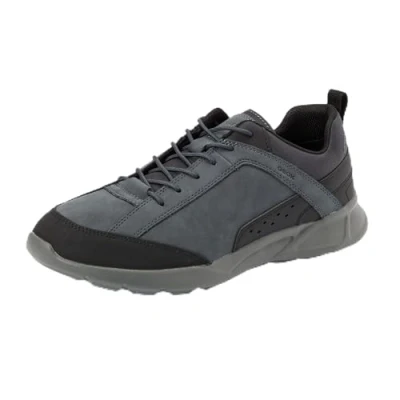 Imagen de Geox U Sanzio C, Zapatillas Hombre, Azul Marino y Negro, 43 EU