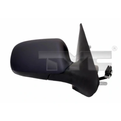 Imagen de espejo retrovisor Tyc 305 0046 izquierda negro asférico, calefactable, tintado en azul, para ajuste elect. CITROËN: Xsara Hatchback