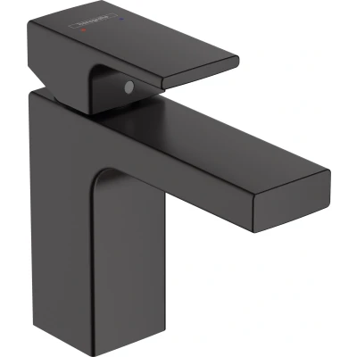 Imagen de hansgrohe Vernis Shape Grifo monomando de lavabo 100 con vaciador automático, negro mate, 71561670