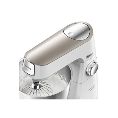 Imagen de Kenwood Chef Baker PopTop Cover KAT65.000CP, compatible con Titanium XL 5 &amp; 7L o 3.5L 5L, accesorio amasadora planetaria, plástico, color champán