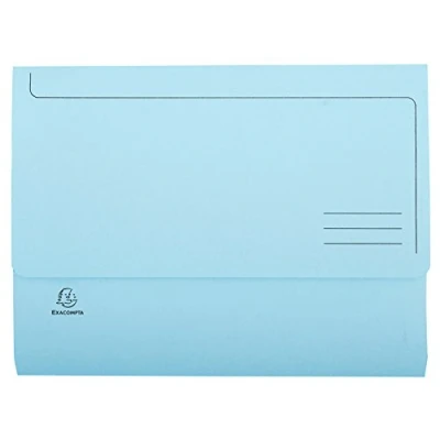 Imagen de Exacompta 46772E Lote de 50 Bolsas Super 250, Color Azul Claro