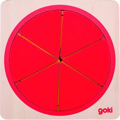 Imagen de GOKI maderaPuzzles de maderaGOKICírculo, Puzzle, Multicolor (1)