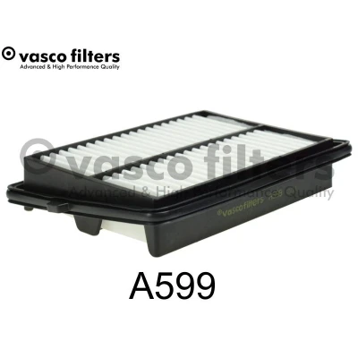 Imagen de DAVID VASCO A599 Filtro de aire 40 157 221 rectangular Cartucho filtrante SUZUKI: SWIFT 5, Vitara IV SUV, SX4 II S Cross