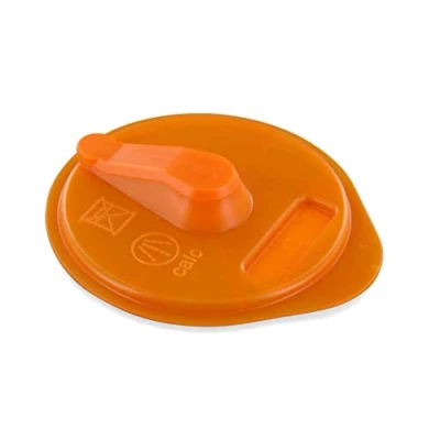 Imagen de DEKAROX Disco de limpieza TDisc 68 mm diámetro naranja para Bosch 576837 17001491 cafetera TASSIMO