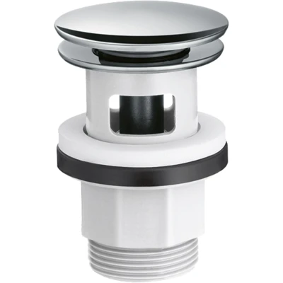 Imagen de Hansgrohe 50105000 Vaciador Push Open para Lavabo y bidé, Cromo