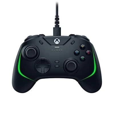Imagen de Razer Wolverine V2 Chroma Mando Xbox Series XS totalmente personalizable con iluminación RGB (6 botones multifunción, tapones de stick intercambiables) Negro