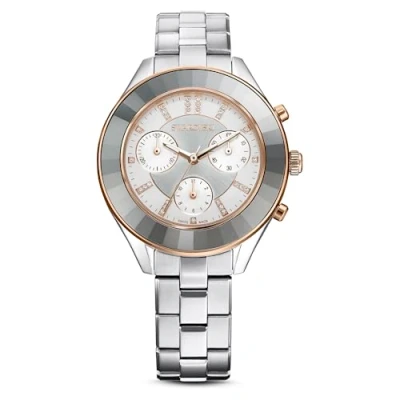 Imagen de Swarovski Reloj Octea Lux Sport, Brazalete de metal, Blanco, Acero inoxidable