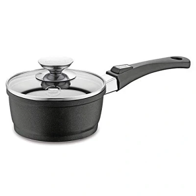 Imagen de Berndes 031151 Vario Click Induction Cazo de Aluminio con Mango extraíble y Superficie Antiadherente para inducción (16 cm, 1,25 L)