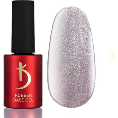 Imagen de Kodi Professional Esmaltes Semipermanentes para Uñas Rubber Base Gel Silvery Lilac Shimmer Nail Polish UV LED Soak Off Esmalte Semipermanente Manicura Set Scintillio Reflective 15 ml