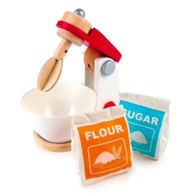 Imagen de Hape E3147 Mix &amp; Bake Blender Wooden Kitchen Accessories