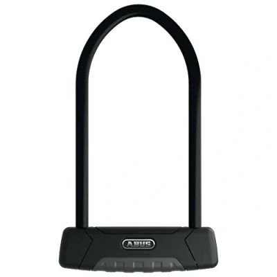 Imagen de ABUS U lock Granit Plus 470 + soporte SH B Candado para bicicletas con cilindro como protección antisabotaje Nivel de seguridad 12 300 mm altura del grillete