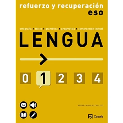 Imagen de Refuerzo y recuperación de Lengua 1 ESO (Cuadernos ESO) 9788421854853