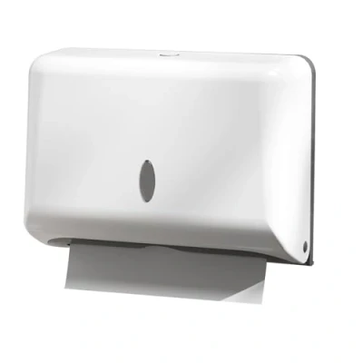 Imagen de NICEME Dispensador de Toallas,dispensador Papel secamanos,para Secamanos Plegadas en C, Z e Intercaladas,Admite 200 Toallas Blanco