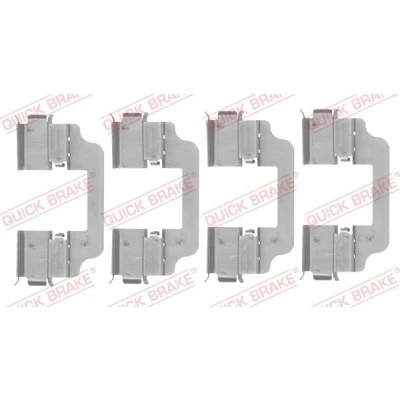 Imagen de QUICK BRAKE 109 0153 Kit de accesorios, pastillas frenos BMW: X4