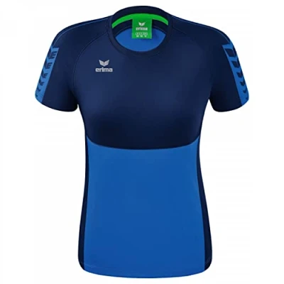 Imagen de ERIMA Mujer Six Wings Camiseta, New Royal/New Navy, 34