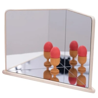Imagen de TickiT 73452 Wooden 4 Way Mirror One Size
