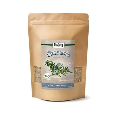 Imagen de Biojoy Romero BÍO (250 g), seco y cortado, para mezclas de especias té (Salvia rosmarinus)