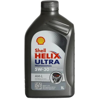 Imagen de Shell Helix Ultra Prof AM L 5W 30 1L Aceite de motor 550040576 BMW: 3 Berlina, 5 Touring, 2 Active Tourer, MERCEDES BENZ: Clase C Berlina