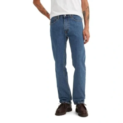 Imagen de Levi&#039;s 505 Regular Fit Jeans (Also Available in Big &amp; Tall), Lavado a la Piedra Medio, 30W x 32L para Hombre