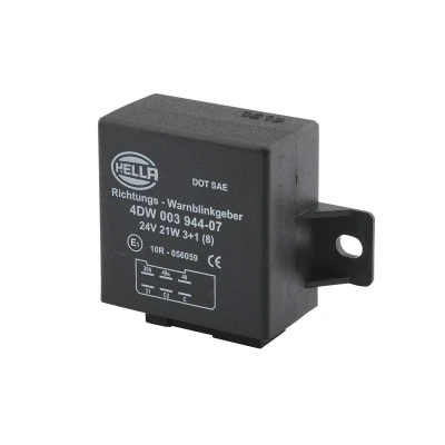 Imagen de HELLA 4DW 003 944 071 Relé de Intermitentes 24 21 con soporte para remolque