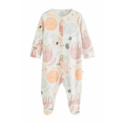Imagen de Next Regular FIT Print 4 PACK Pijama de bebé para niños, Talla: 3 6m, Multi
