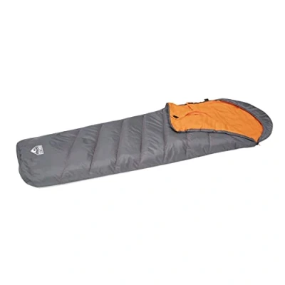 Imagen de Bestway Pavillo Hiberhide 5 Mummy Saco de dormir aislante con cabecero integrado y práctica cremallera, 230 x 80 60 cm