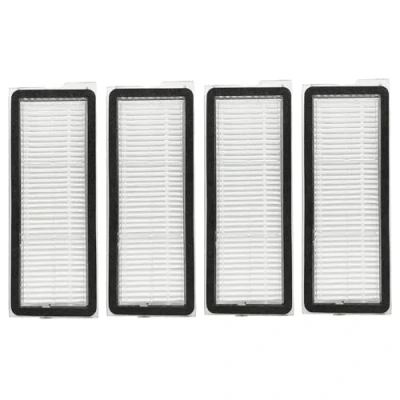 Imagen de Paquete de 4 filtros repuesto para robot aspirador Roborock Qrevo S/Qrevo Plus/Qrevo Curv/Qrevo Pro/Qrevo MaxV