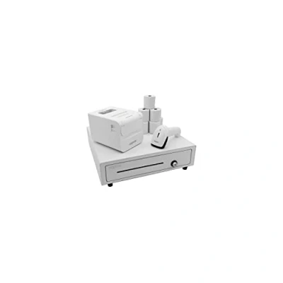 Imagen de PACK PARA TPV APPROX IMP+CAJON+LECTOR+PAPEL BLANCO