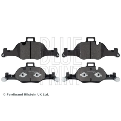 Imagen de BLUE PRINT ADB114229 Juego de pastillas freno Eje delantero preparado para indicador desgaste con clip émbolo BMW: X4, 5 Berlina, 7