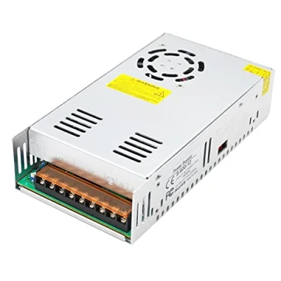 Imagen de MUALROUS DC 12V 50A 600W Fuente de alimentación AC 110V/ 220V conmutada Convertidor universal Monitoreo transformador para impresora 3D CCTV Radio Tira luces LED