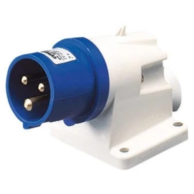 Imagen de Gewiss GW60404 conector eléctrico estándar 16 A 2P+T Ángulo de 90 Fuente alimentación (16 A, 230 V, 2P+T, 6 h, , Macho)