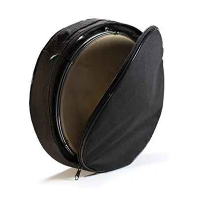 Imagen de Heavy Duty Holder Bag para Pandeiro Drum Pandereta Samba Brasil Instrumentos musicales 10&quot; Negro