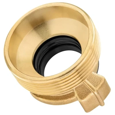 Imagen de Poppstar Acoplamiento rápido de latón con rosca exterior 1 1/2 pulgada (rosca macho G 1/2&quot; bayoneta)