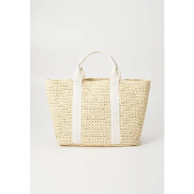 Imagen de Tommy Hilfiger Spring LOGO TOTE Bolso shopping, Mujer, Talla: One Size, Beige