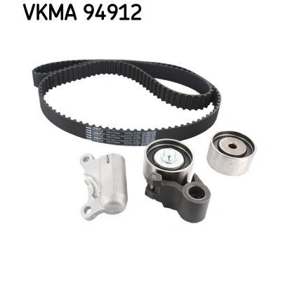 Imagen de SKF VKMA 94912 Kit de correa distribución 153 con amortiguador tensado, rodillo tensor perfil redondeado dientes MAZDA: 323 F 6, Premacy
