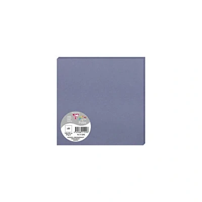 Imagen de Clairefontaine 11129 C Pack de 25 Sobres Pollen 16 x cm, 210 g/m² Forget Me Not
