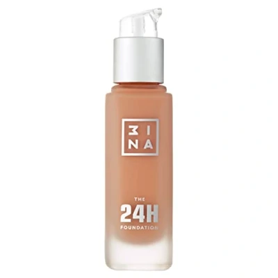 Imagen de 3INA MAKEUP The 24H Foundation 615 Base de Maquillaje Arena claro con Subotono Neutro/Rosa Cobertura Total Duración y Resistente al Agua Vegan Cruelty Free