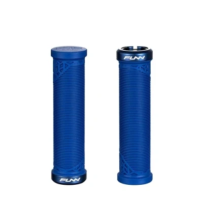 Imagen de Funn Hilt JR Puños de Manillar para Bicicleta Montaña con Abrazadera Bloqueo Único, un Diámetro Interior 19 mm (Azul)