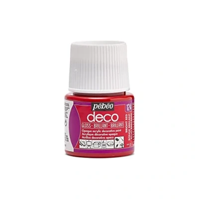 Imagen de PEBEO Pintura acrílica multisoporte Color Opaco Acabado Brillante Rojo 45ml