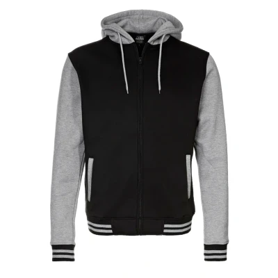 Imagen de Urban Classics 2TONE ZIP Hoody Sudadera con cremallera, Hombre, Talla: Large, Black/grey