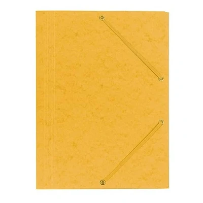 Imagen de Interdruk Carpeta Manila A4 con Goma Archivadora Banda Elástica Amarillo