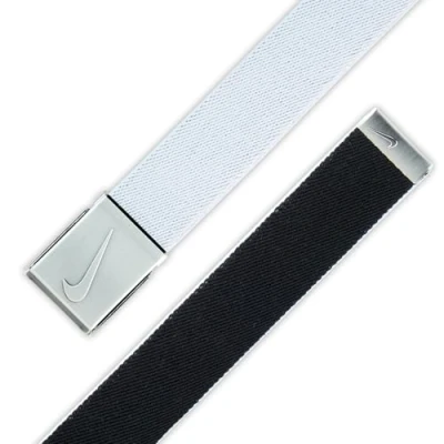 Imagen de NIKE Tejido elástico reversible estándar para hombre, blanco/negro, O/S