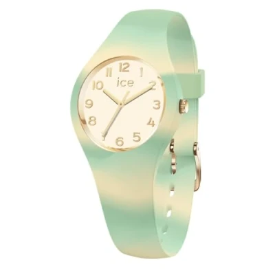 Imagen de ICE Watch tie and dye Forest Hue Reloj Verde para Mujer con Correa de polyamide 022595 (Extra small) y amarillo