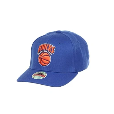 Imagen de Mitchell &amp; Ness New York Knicks Royal NBA Team Ground 2.0 Stretch Snapback HWC Cap One Size