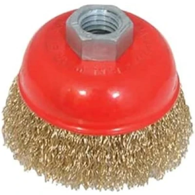 Imagen de Silverline Tools 208542 Cepillo de vaso acero latonado (75 mm)