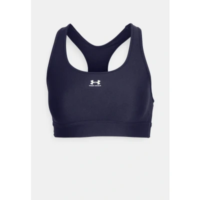Imagen de Under Armour UA HG MID Padless Sujetadores deportivos con sujeción media, Mujer, Talla: XS, Midnight navy/white