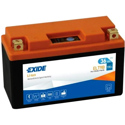 Imagen de EXIDE Li ion ELT9B Batería de arranque 12V 3Ah 190A