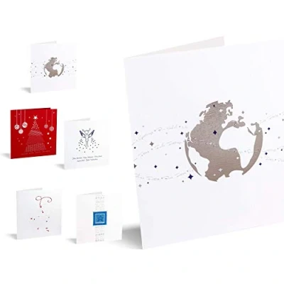 Imagen de UNICEF Pack de 10 Tarjetas Navidad, Colección Arte 3