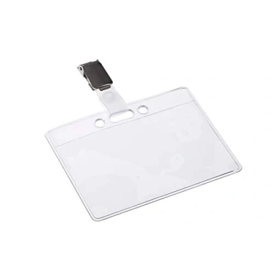 Imagen de Opus 2 121265 Porta Nombres con Pinza Giratoria 90 x 60 mm, 24 Unidades