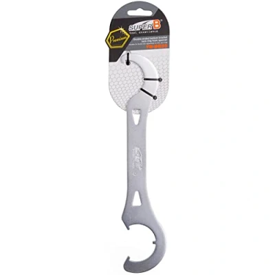 Imagen de Super B TB sw 20 Llave para radios de Bicicleta (3,2 mm), Unisex, Plateado (Metallic)
